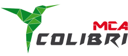 Logo of the MCA Colibri management software from MCA Concept