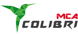 Logo of the MCA Colibri management software from MCA Concept