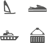 Logo de description des véhicules nautiques du module Tracking MCA Kale