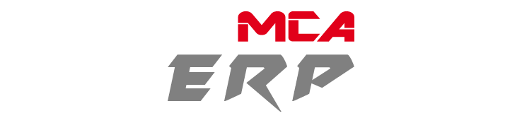 Logo of the ERP (Enterprise Resource Planning) module of MCA Concept software