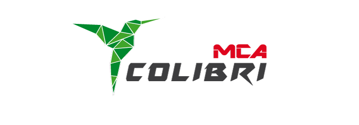 Logo of the MCA Colibri management software by MCA Concept